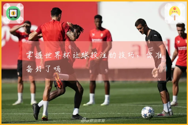 掌握世界杯让球投注的技巧，你准备好了吗