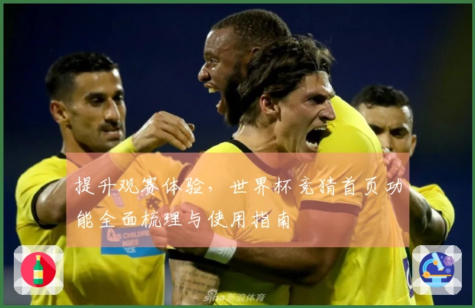 提升观赛体验，世界杯竞猜首页功能全面梳理与使用指南